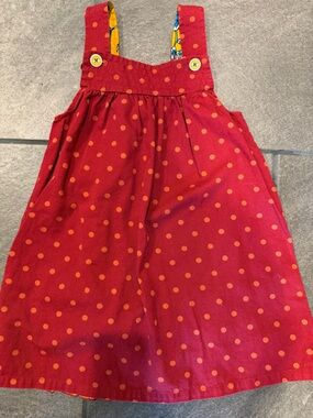 Matilda Jane Yellow and Blue Floral Smocked Romper Dress